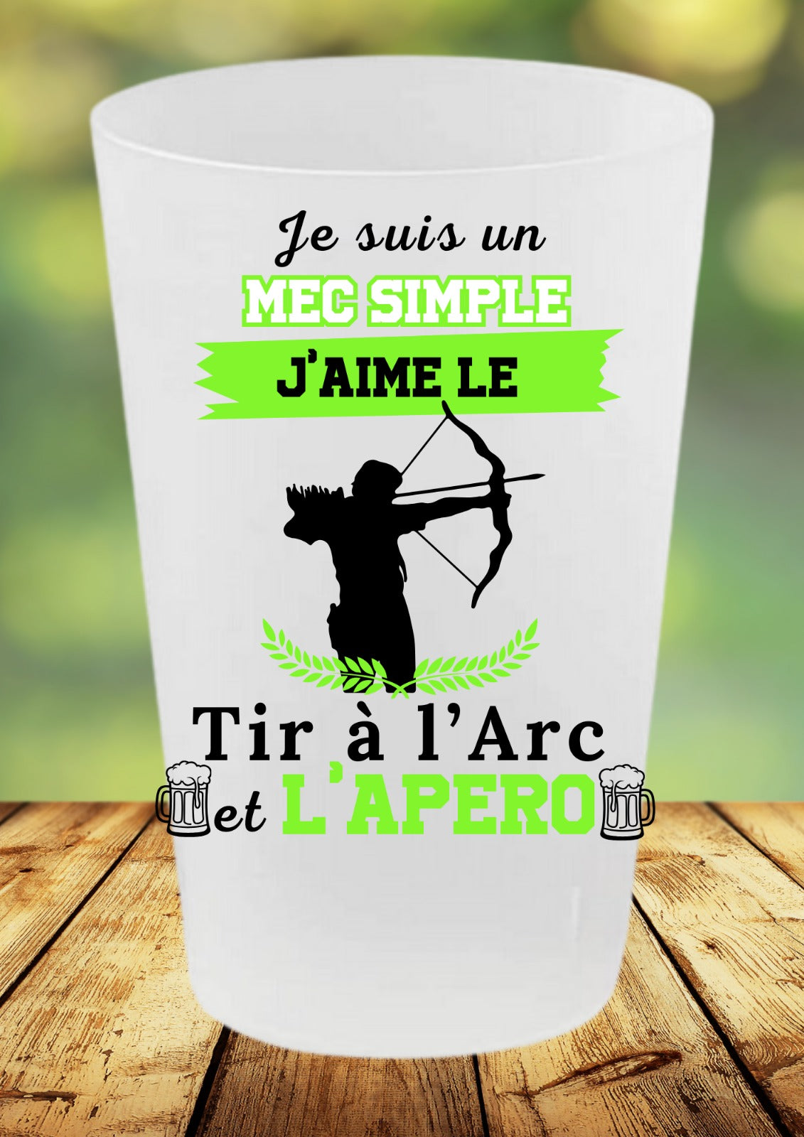 đŻ Gobelets "Tir Ă lâArc" - Collection Humour et Passion