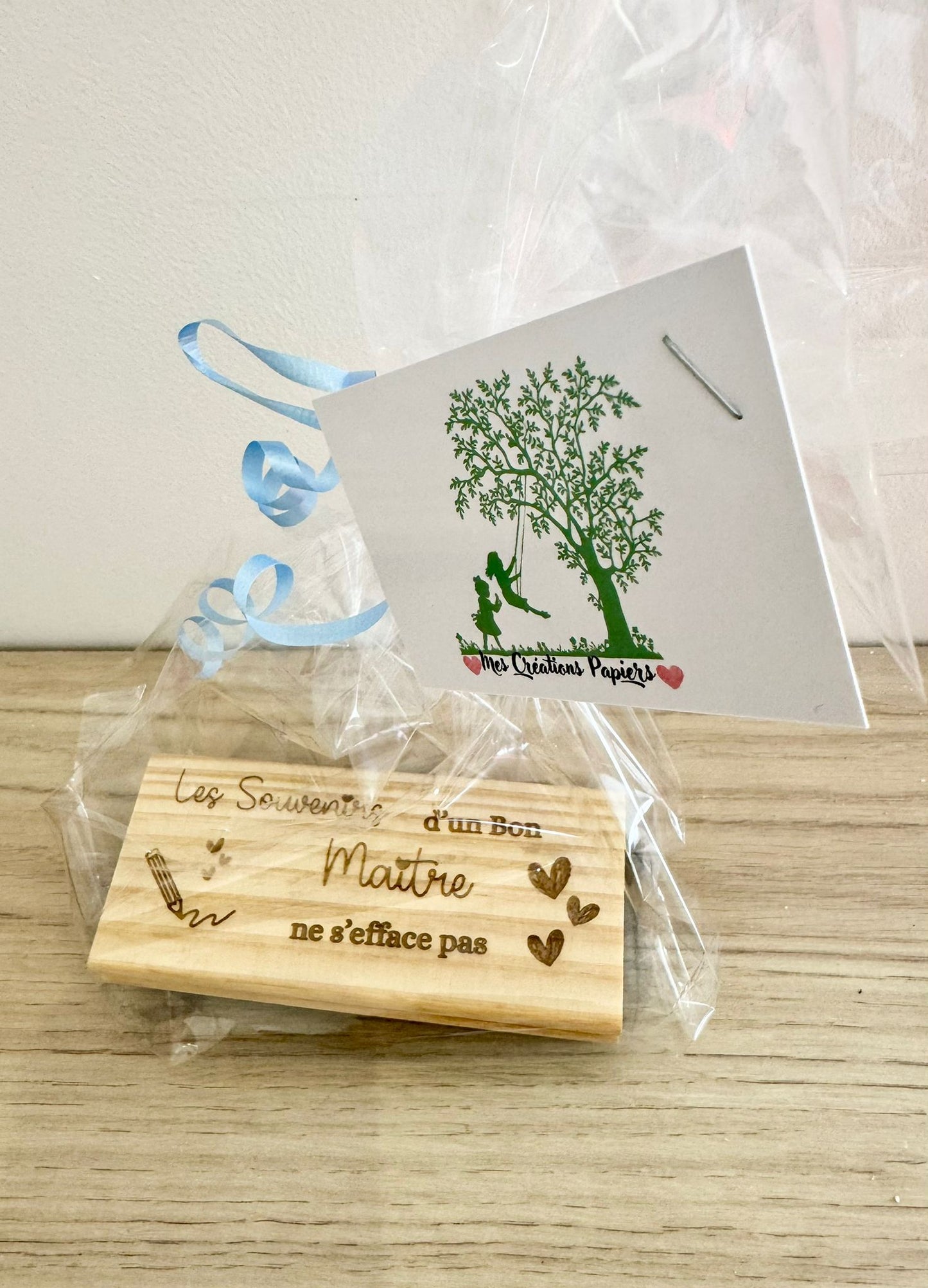 🌟 Brosse tableau Maître ou Maîtresse – Souvenir de fin d'année scolaire 🌟