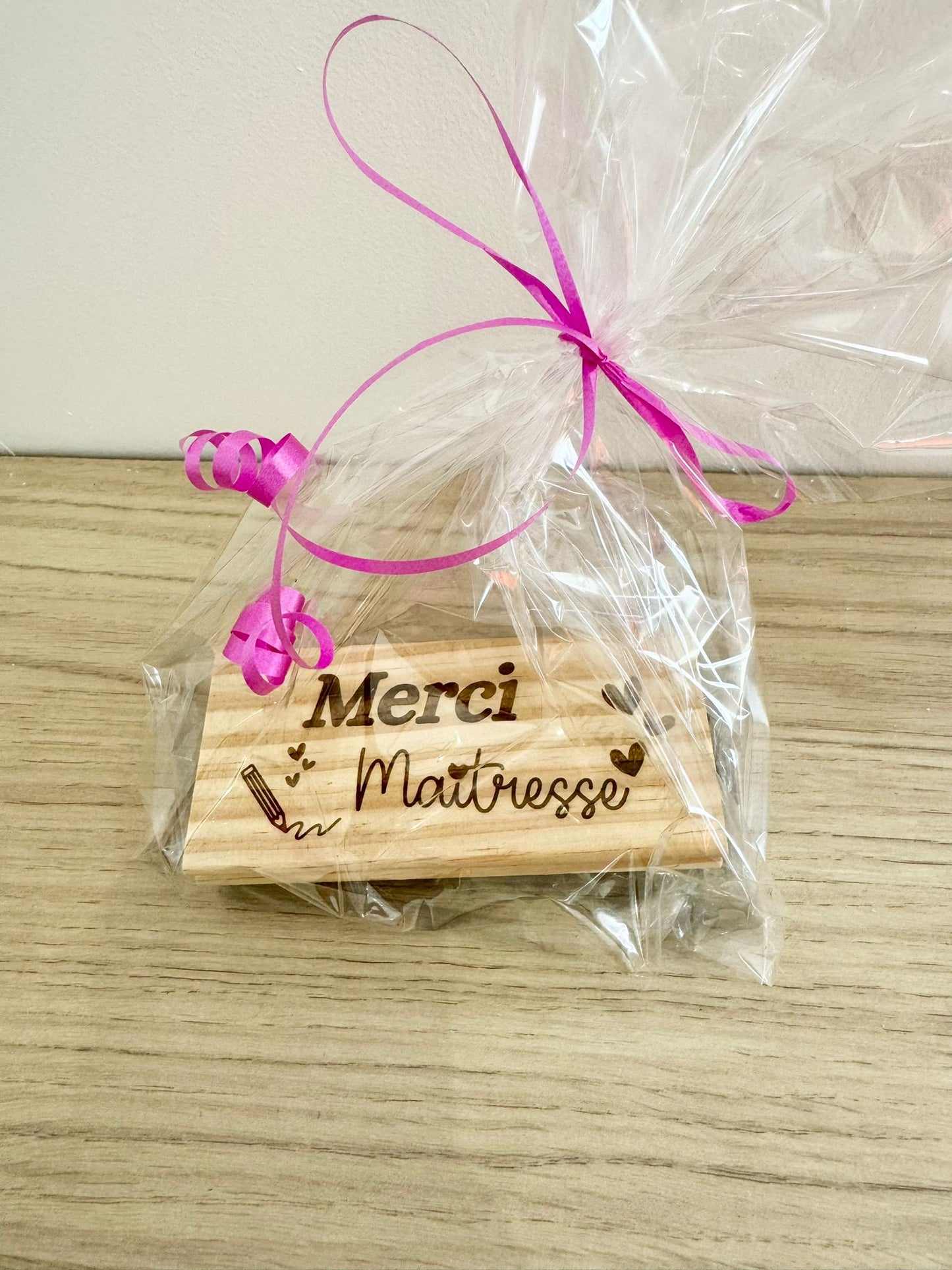 🌟 Brosse tableau Maître ou Maîtresse – Souvenir de fin d'année scolaire 🌟