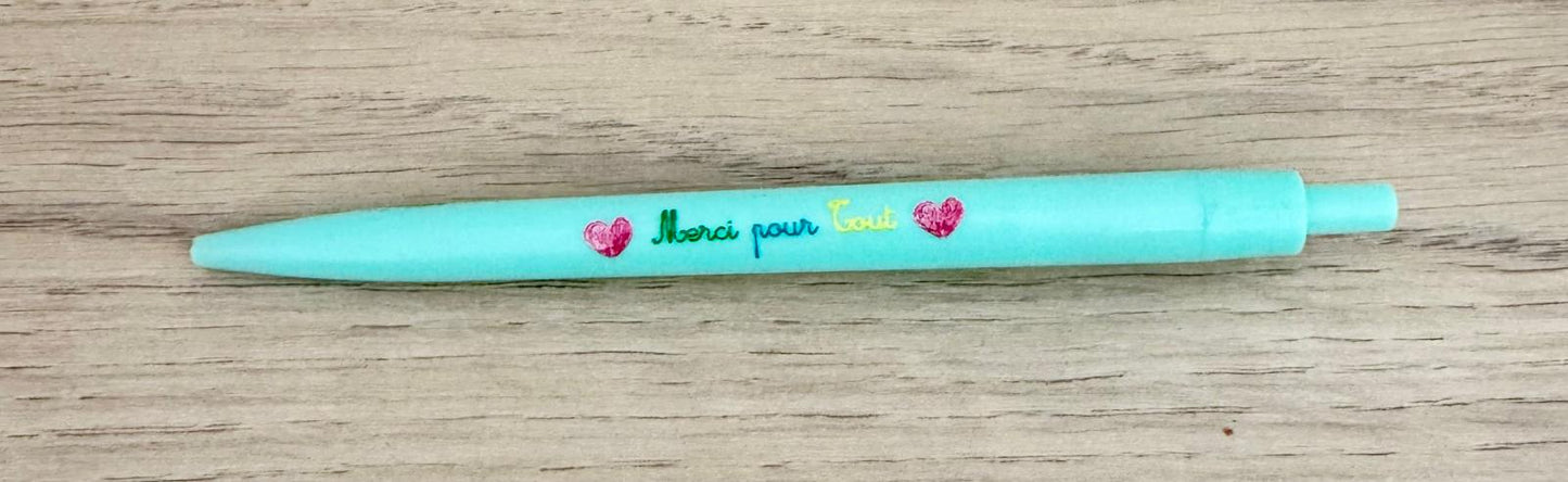 🖊️ Stylo "Merci pour Tout"