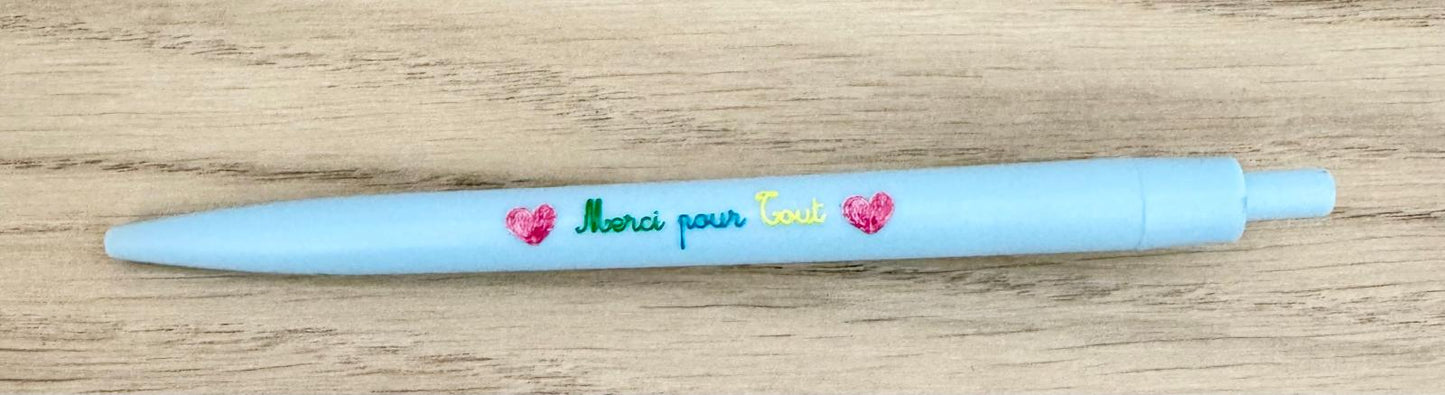🖊️ Stylo "Merci pour Tout"