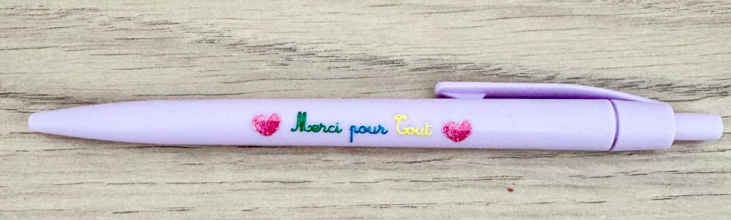 🖊️ Stylo "Merci pour Tout"