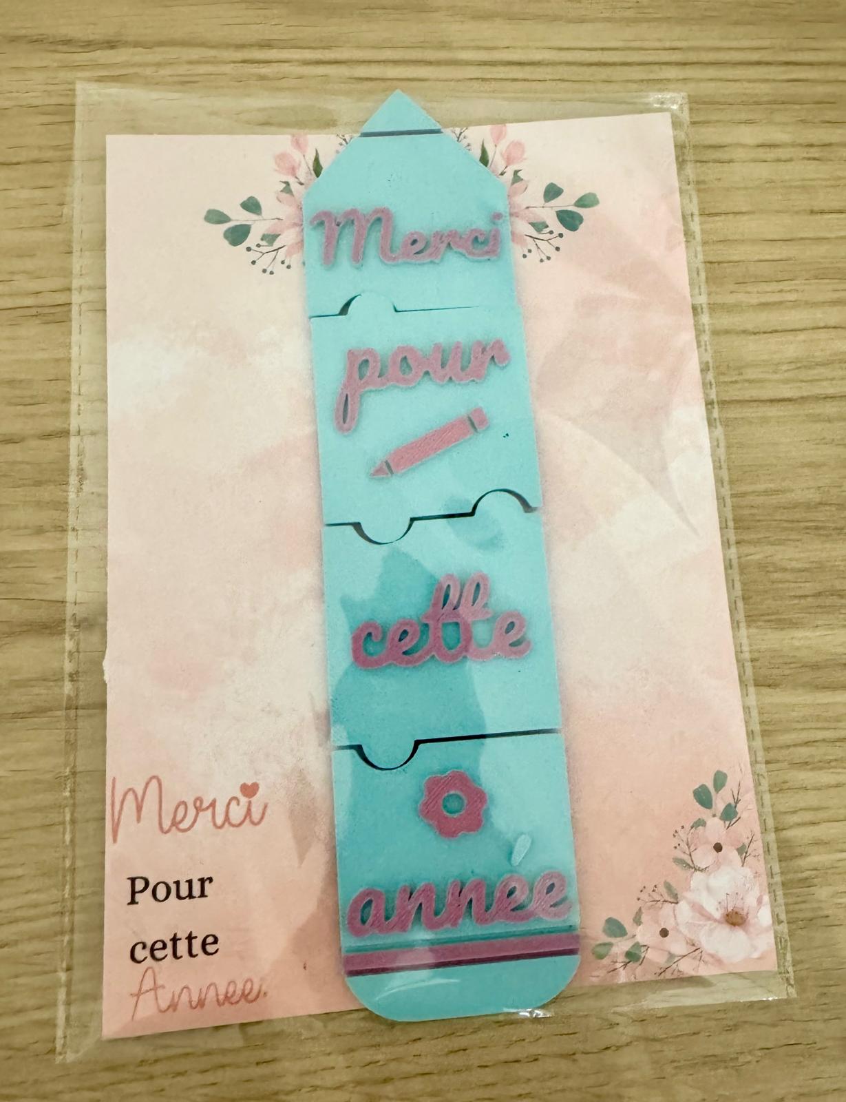 🧩 Mini Puzzle "Merci pour cette Année"