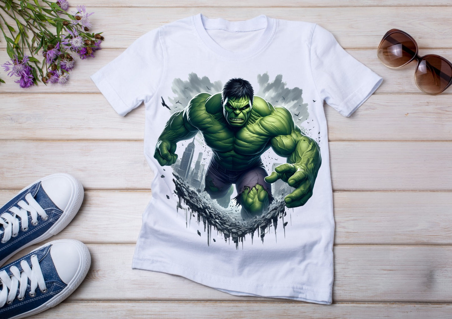 T-Shirt Hulk enfants