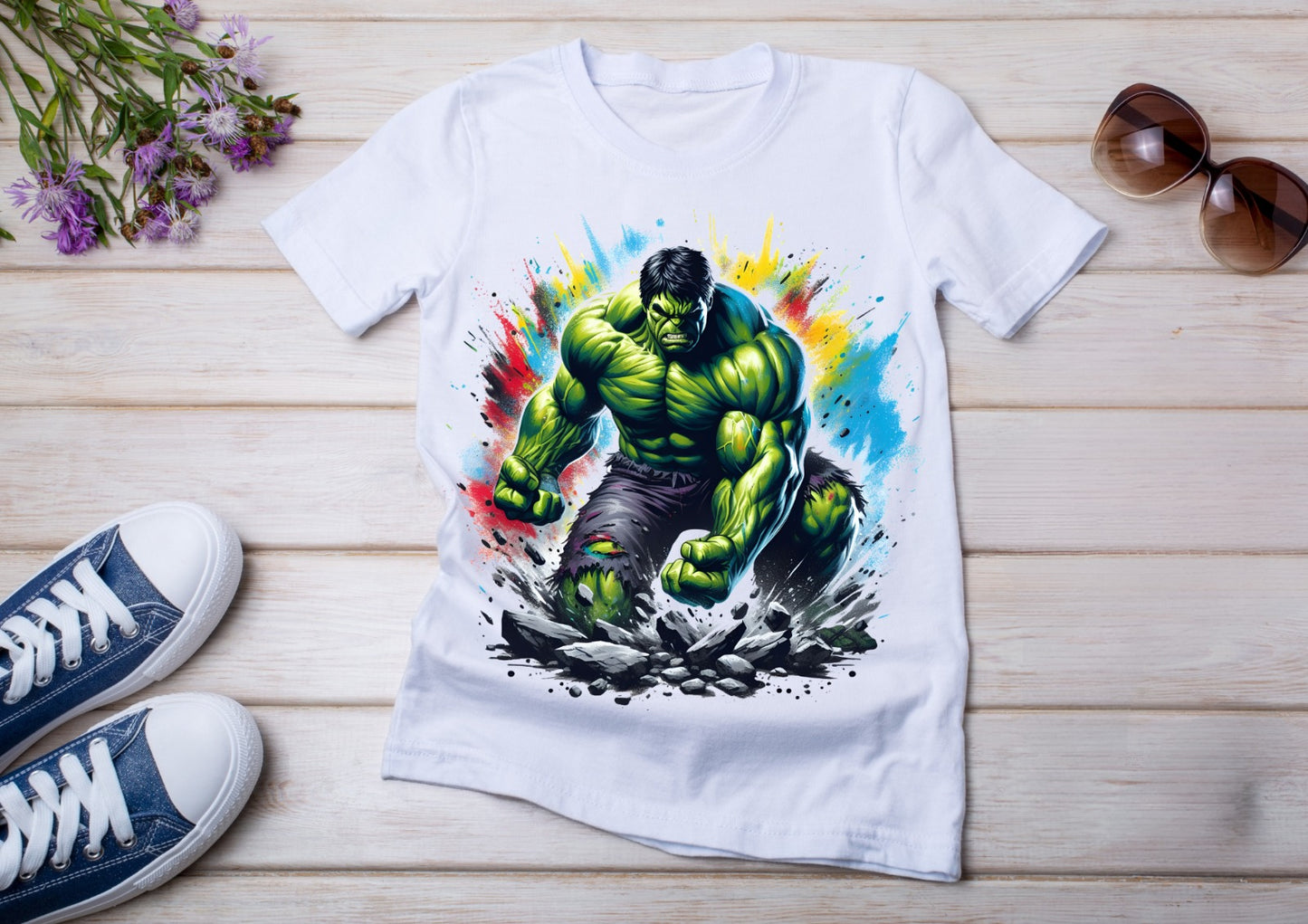 T-Shirt Hulk enfants