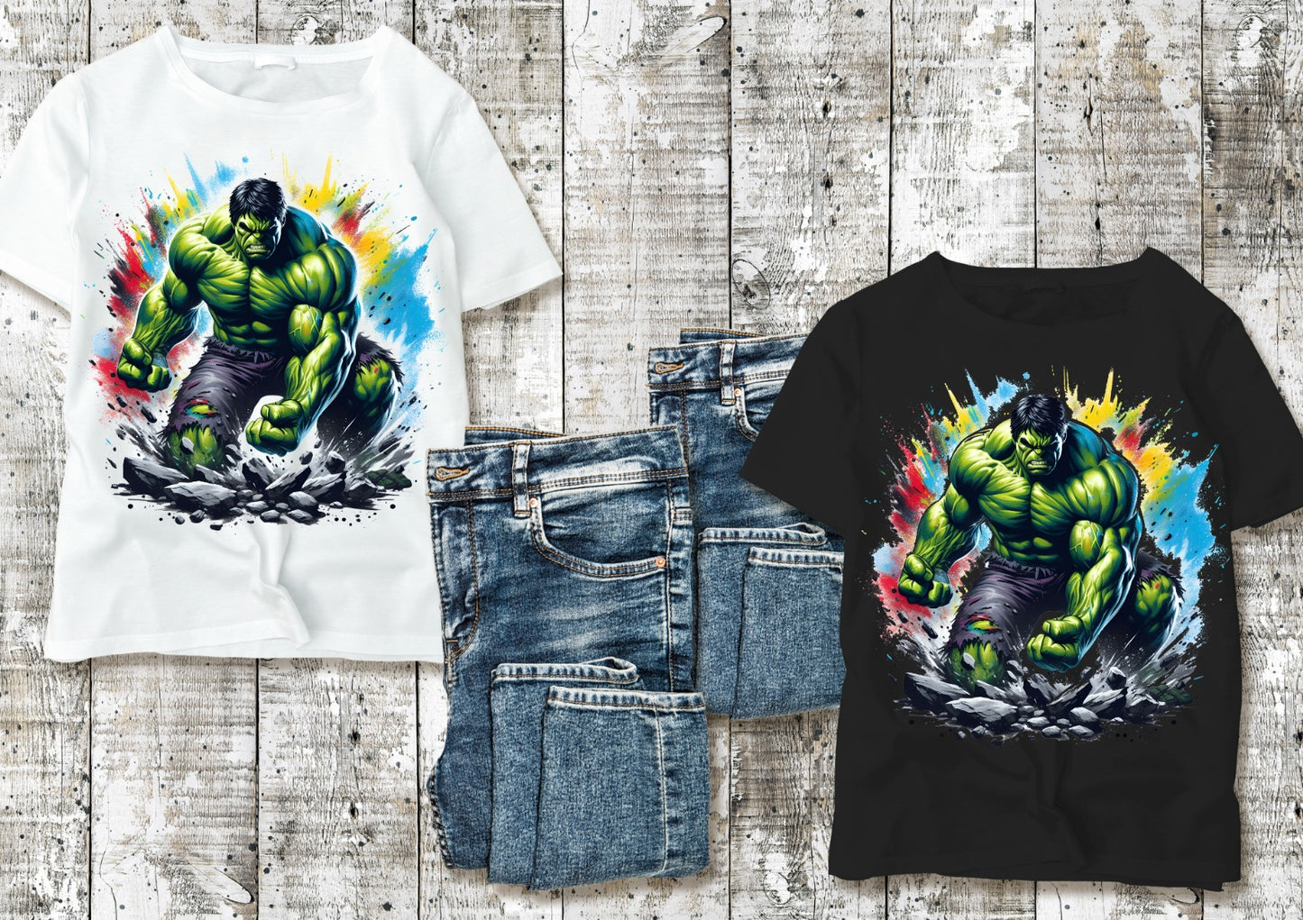 T-Shirt Hulk enfants