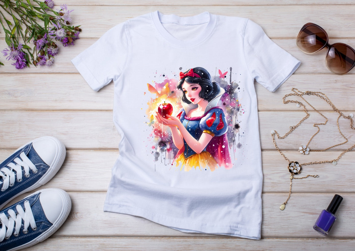 T-shirt enfant Blanche-Neige