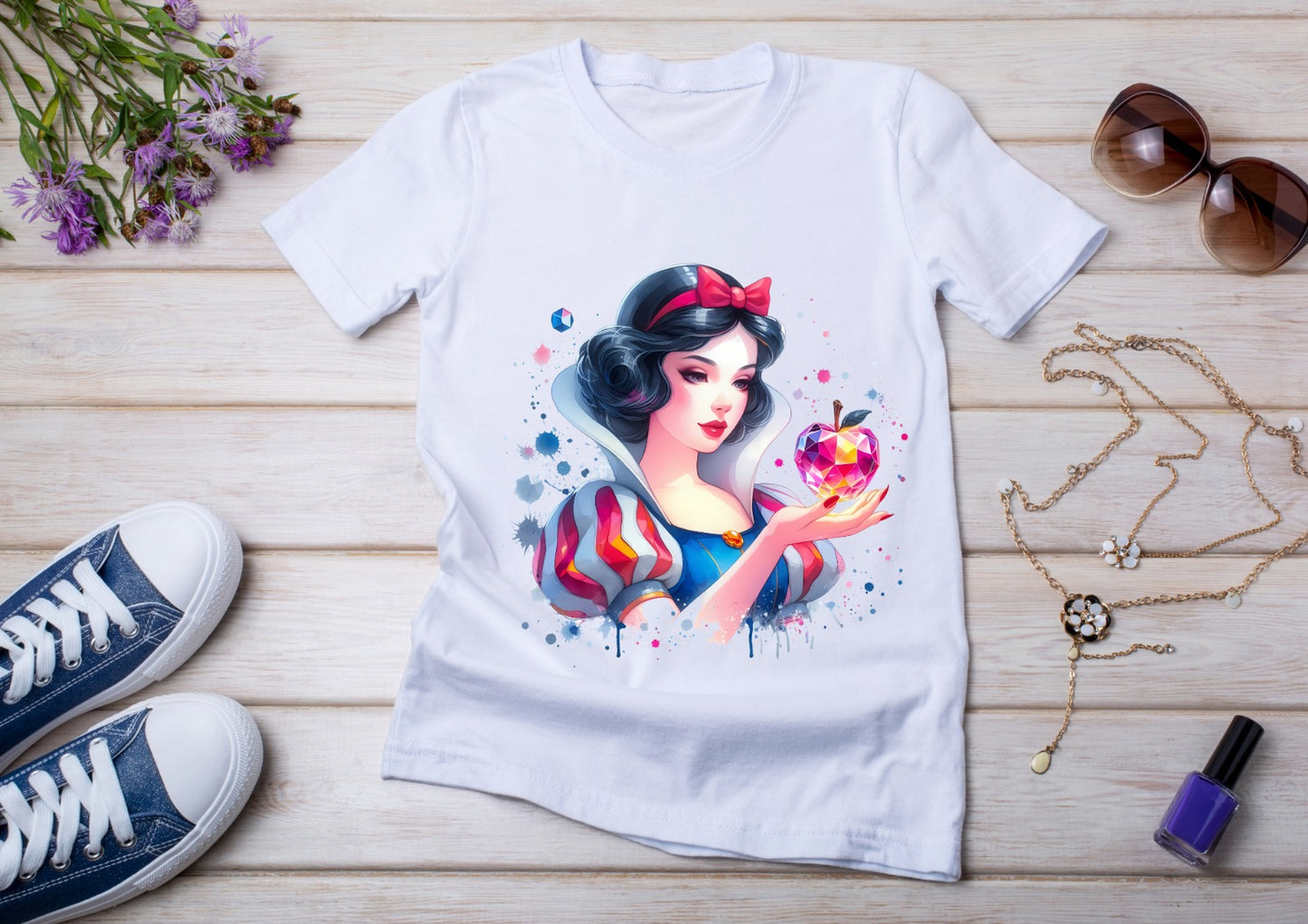 T-shirt enfant Blanche-Neige