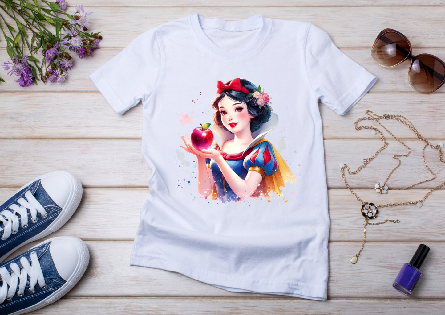 T-shirt enfant Blanche-Neige
