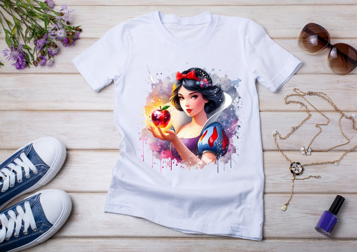 T-shirt enfant Blanche-Neige