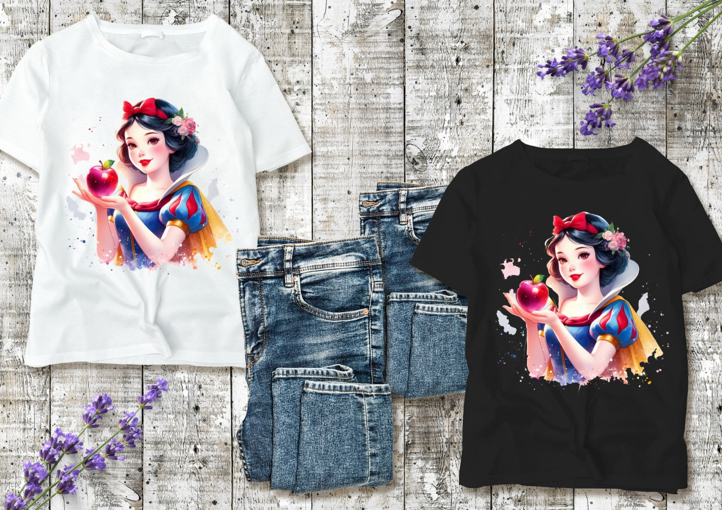T-shirt enfant Blanche-Neige