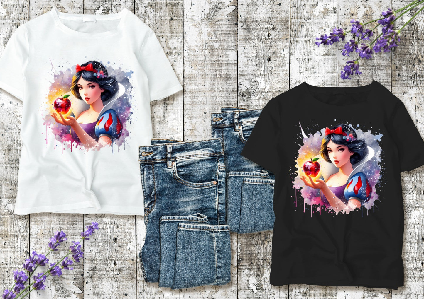 T-shirt enfant Blanche-Neige
