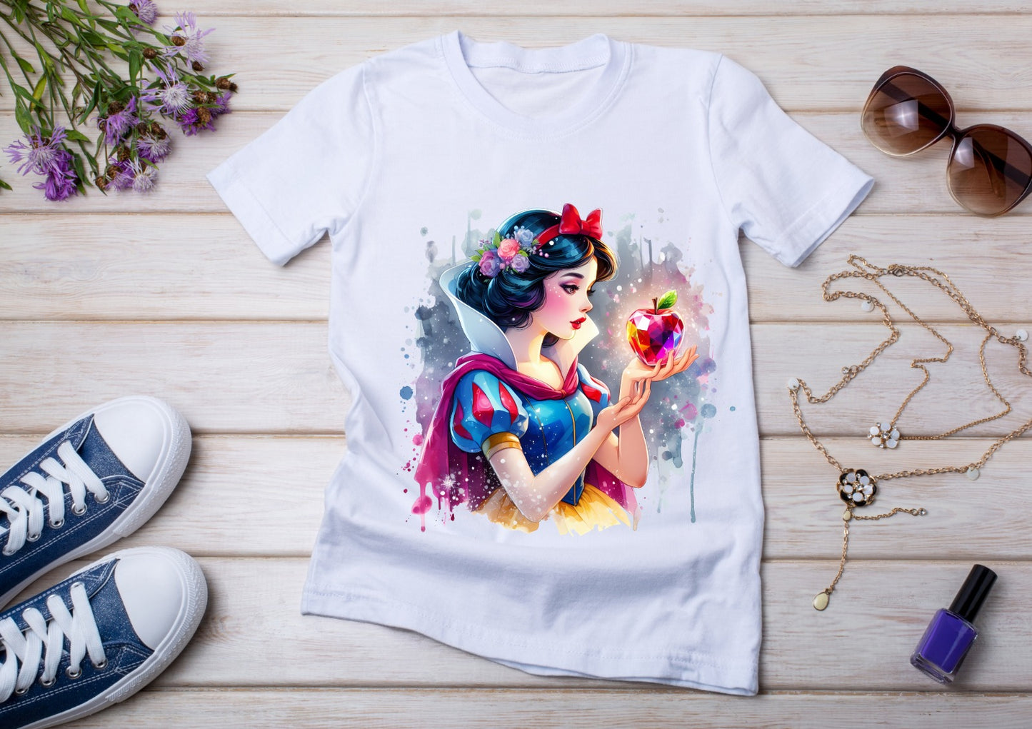 T-shirt enfant Blanche-Neige