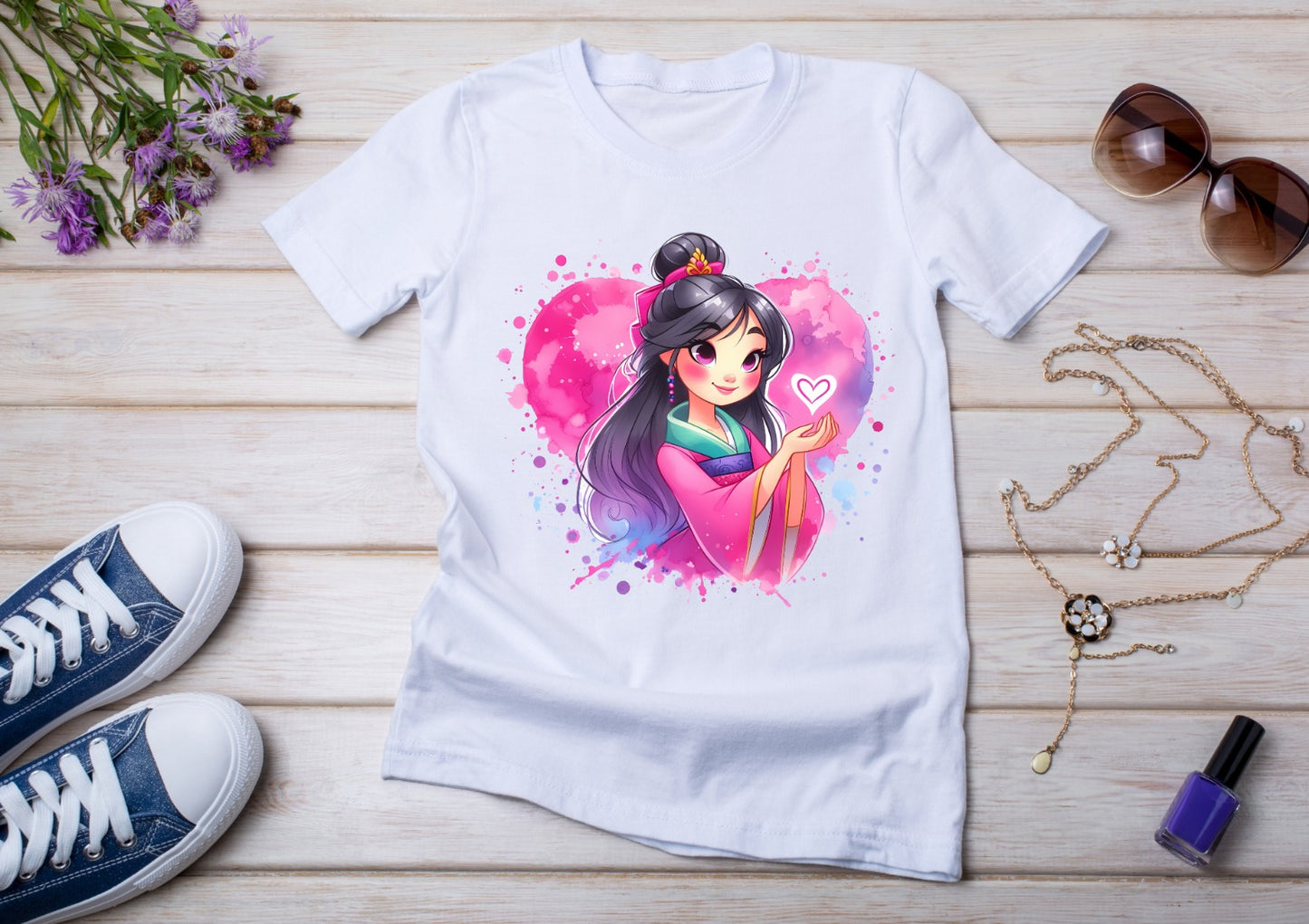 T-shirt Enfant Mulan