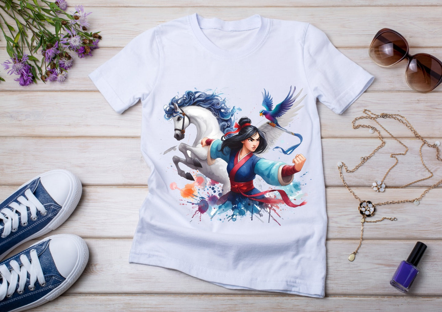 T-shirt Enfant Mulan