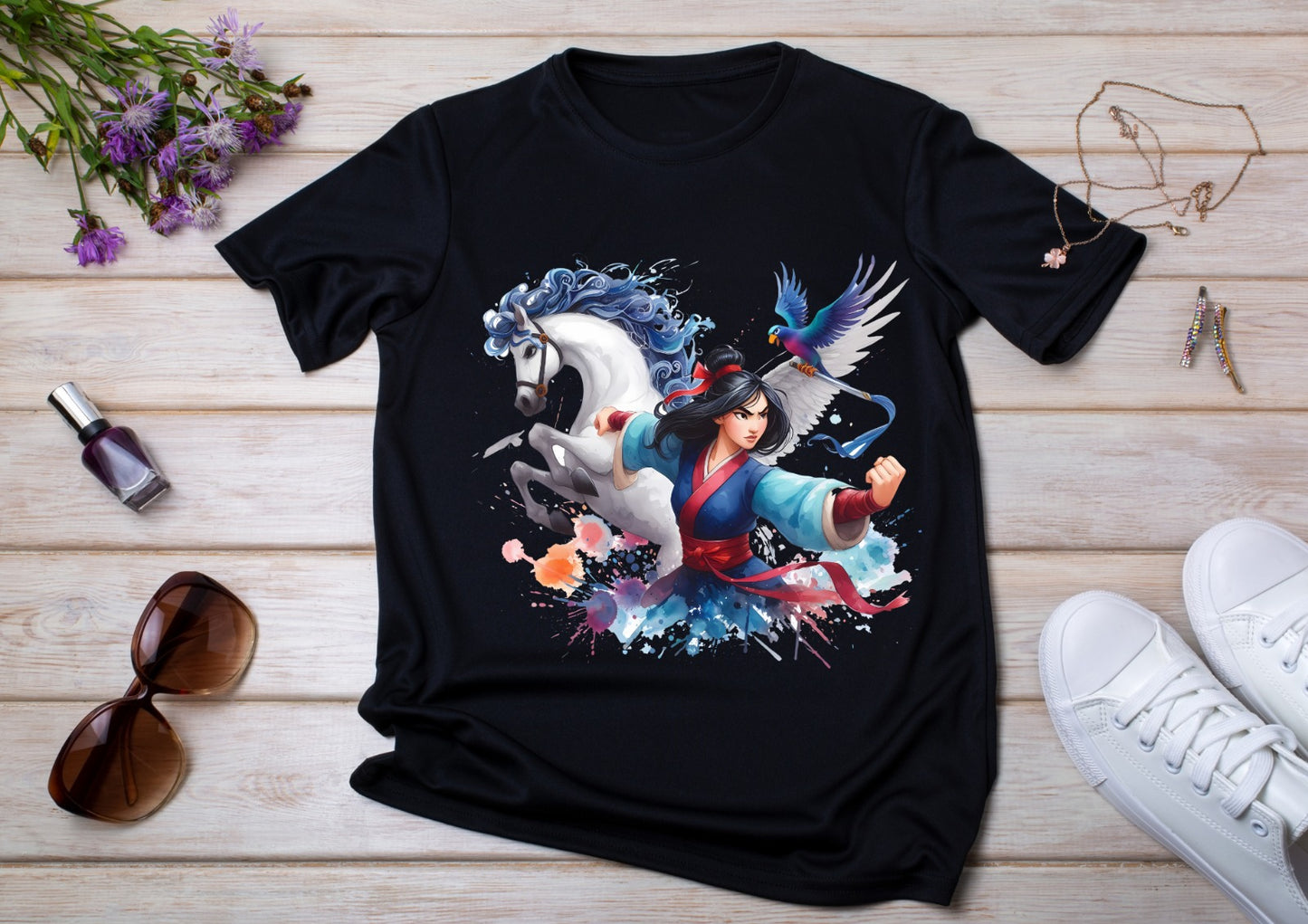 T-shirt Enfant Mulan