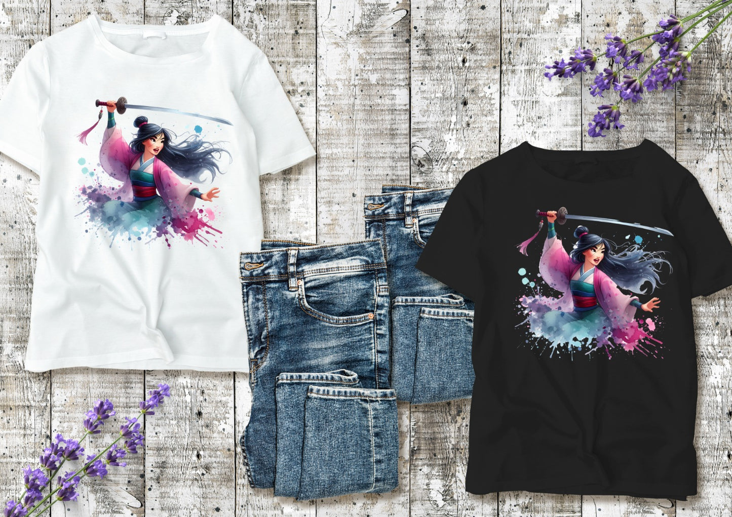 T-shirt Enfant Mulan