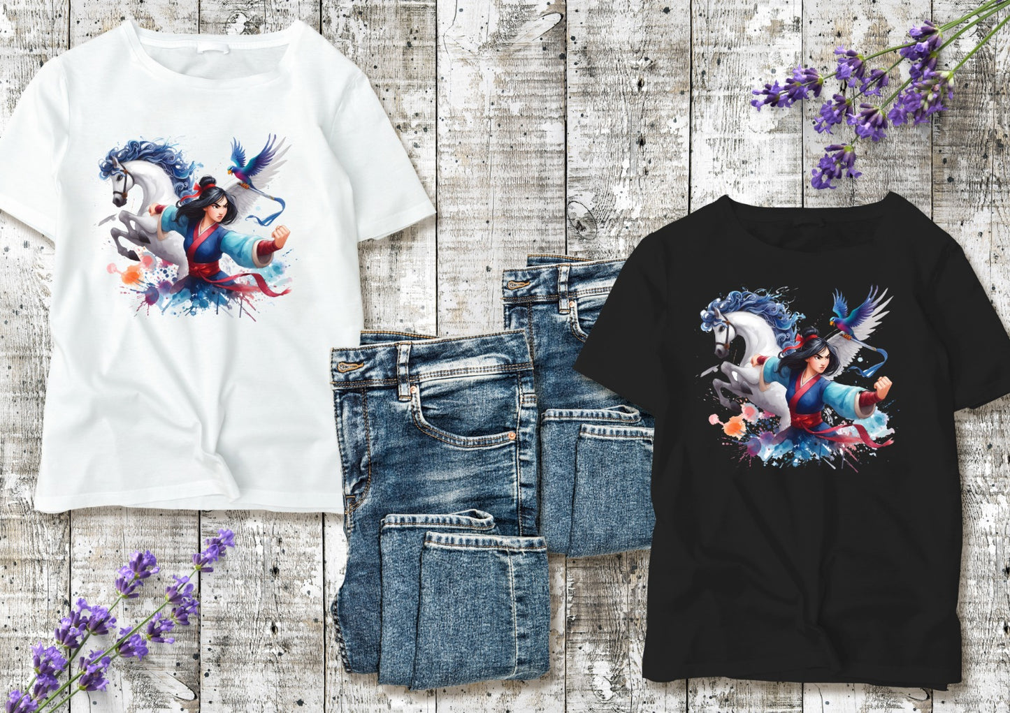 T-shirt Enfant Mulan
