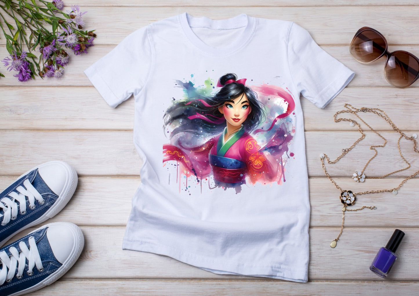 T-shirt Enfant Mulan