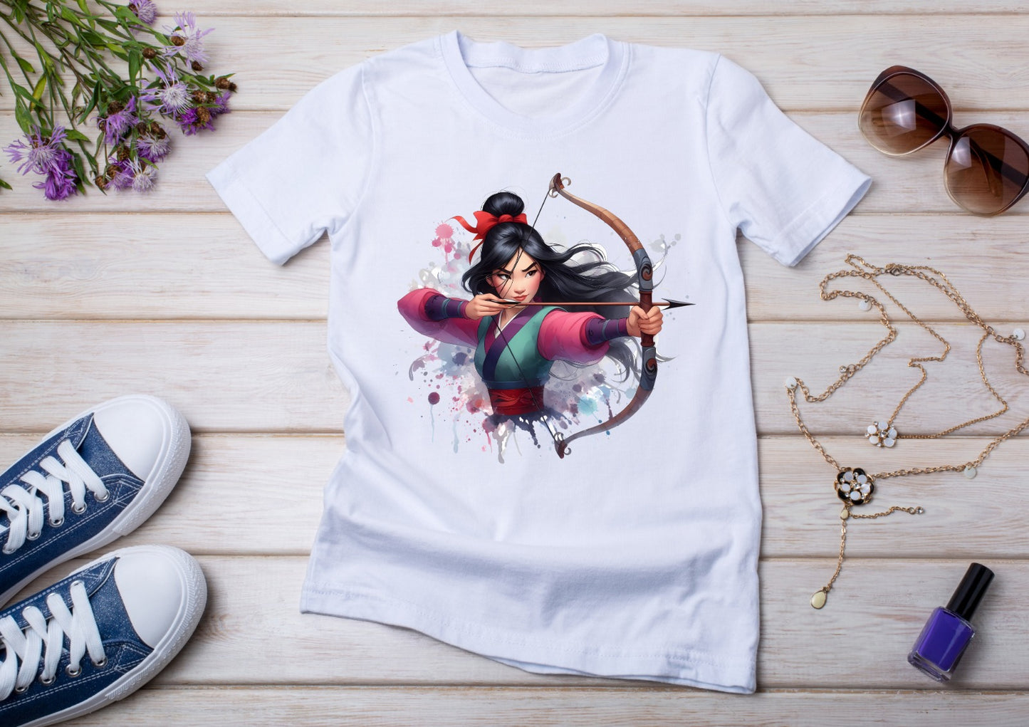 T-shirt Enfant Mulan