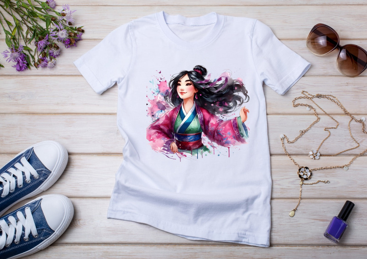 T-shirt Enfant Mulan