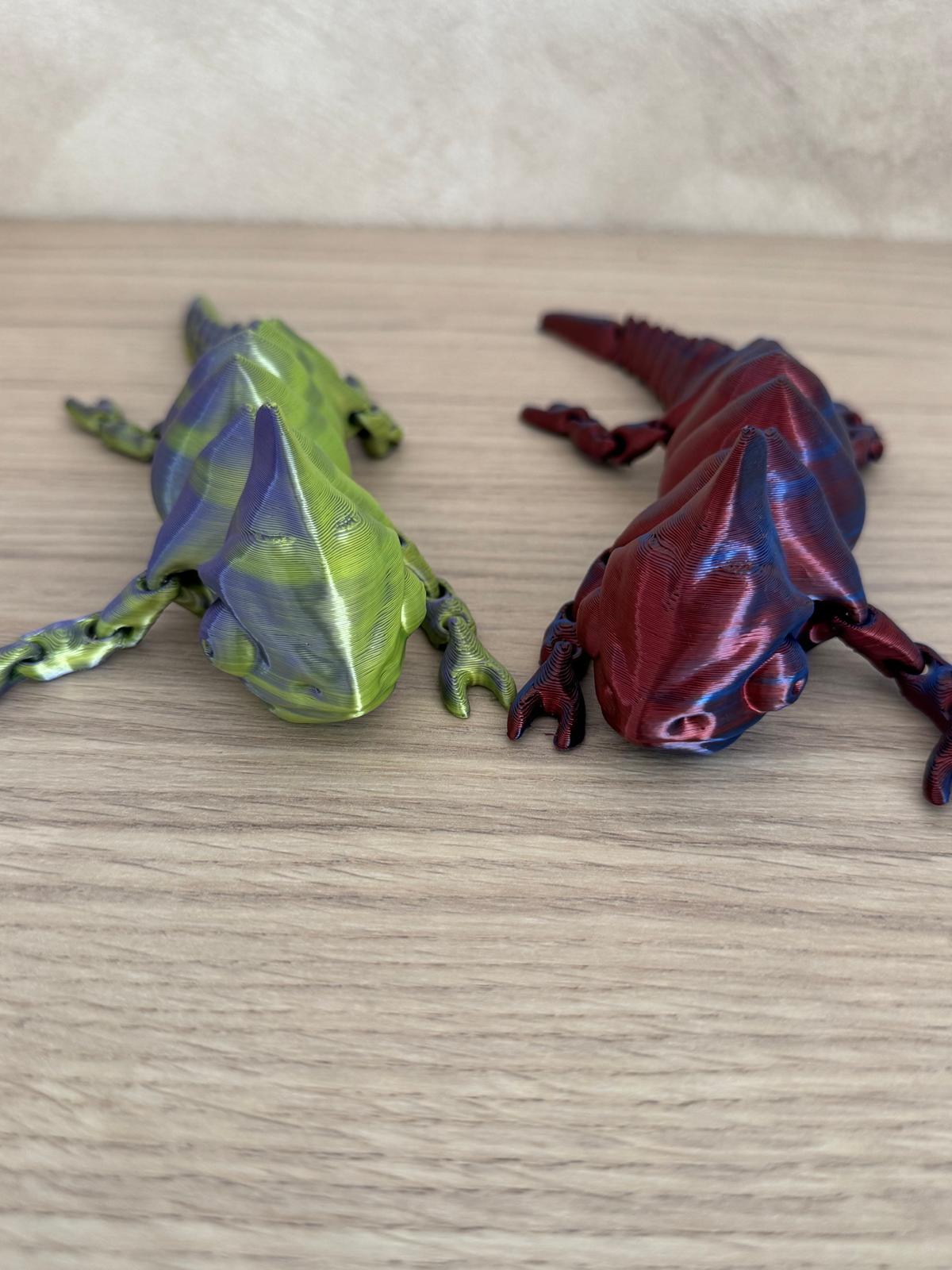 Figurines 3D Articulées – Dragons & Caméléons