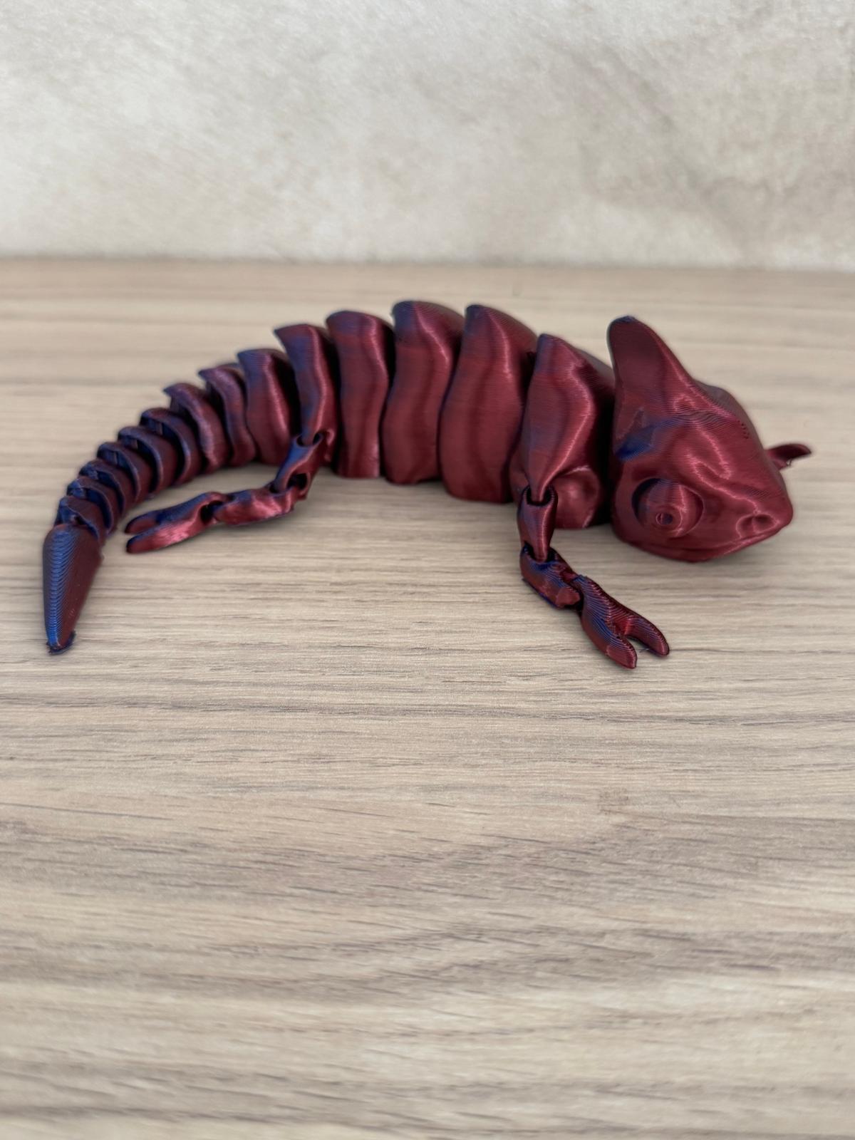 Figurines 3D Articulées – Dragons & Caméléons