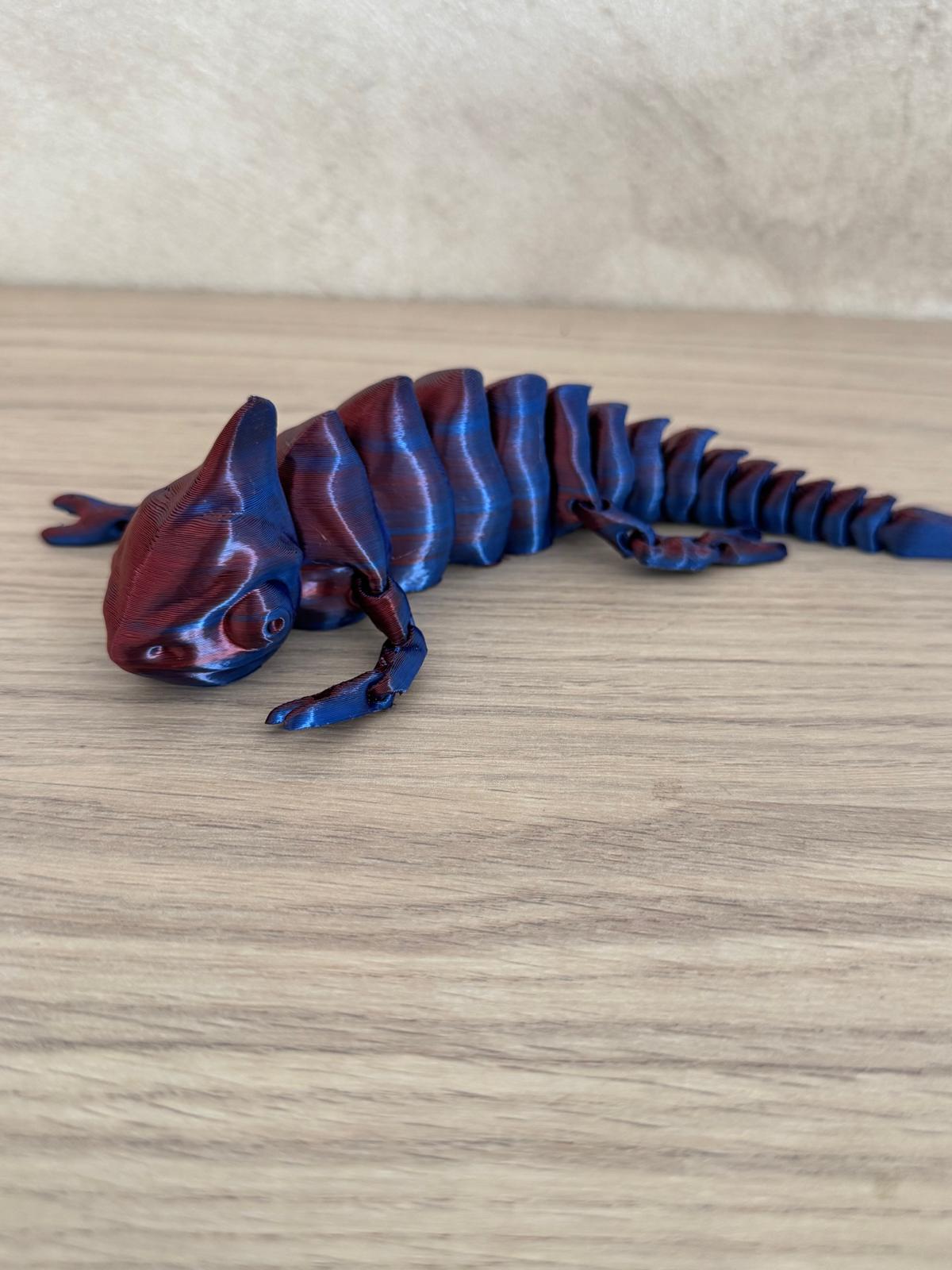Figurines 3D Articulées – Dragons & Caméléons