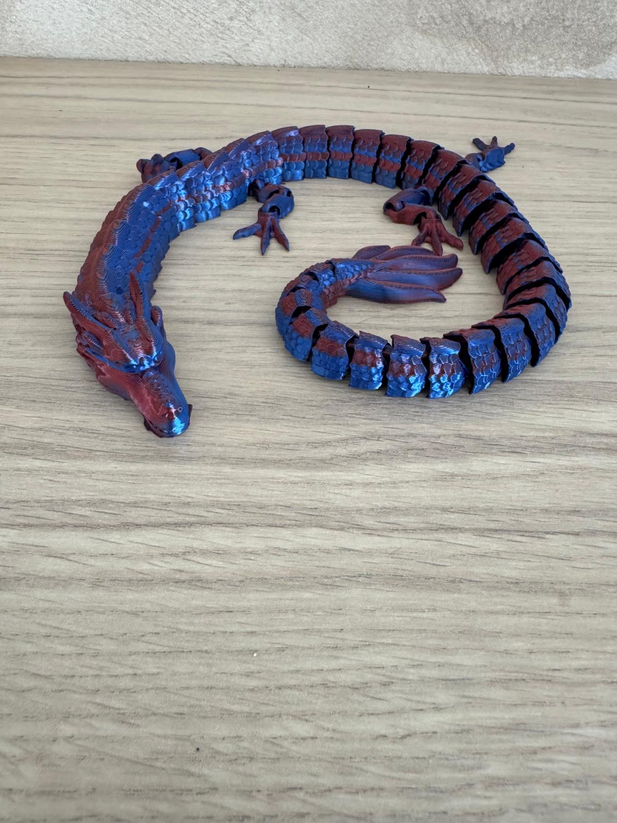Figurines 3D Articulées – Dragons & Caméléons