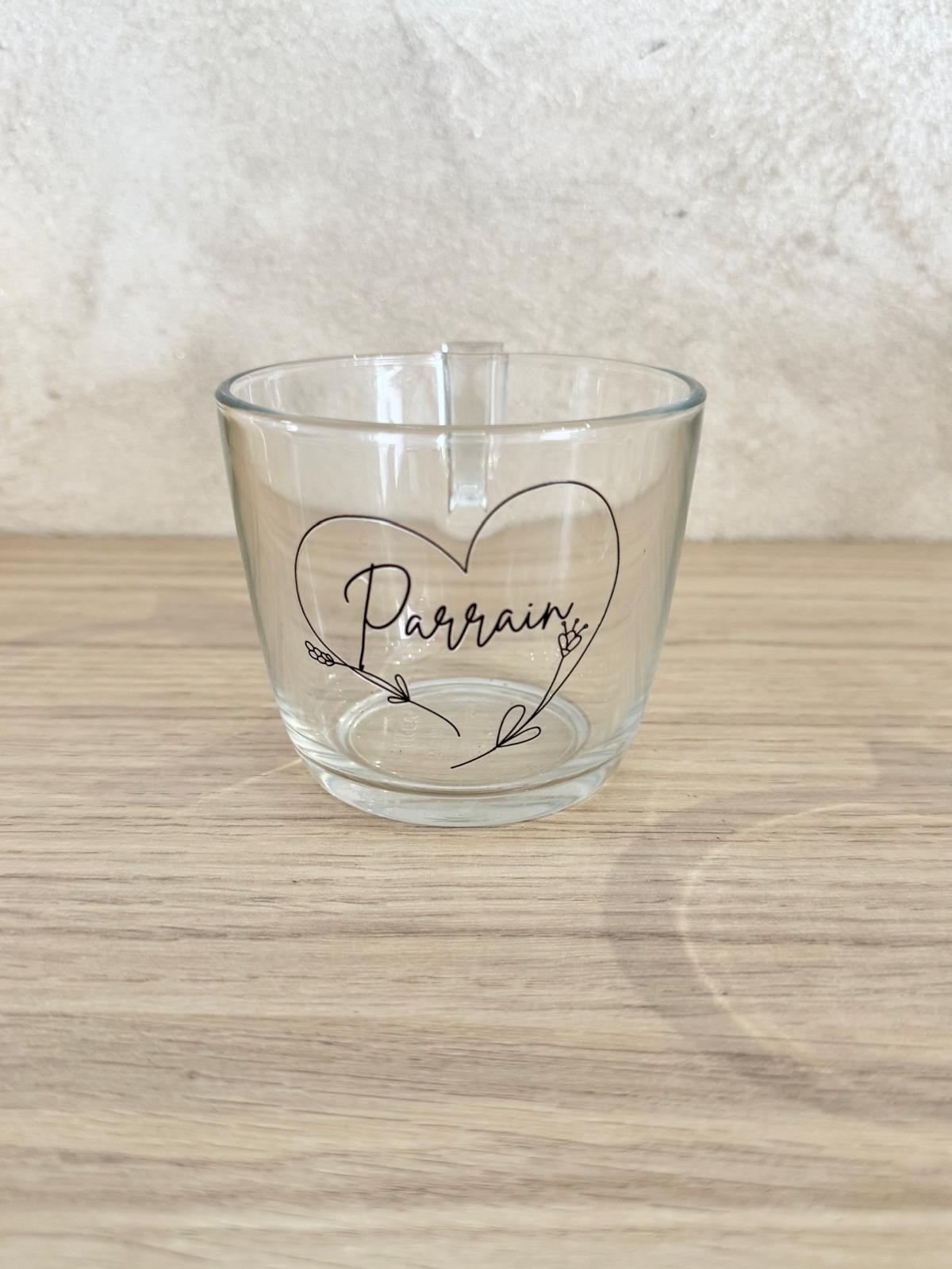 ☕ Tasses Personnalisées – Collection Cœur Fleuri 🌿❤️