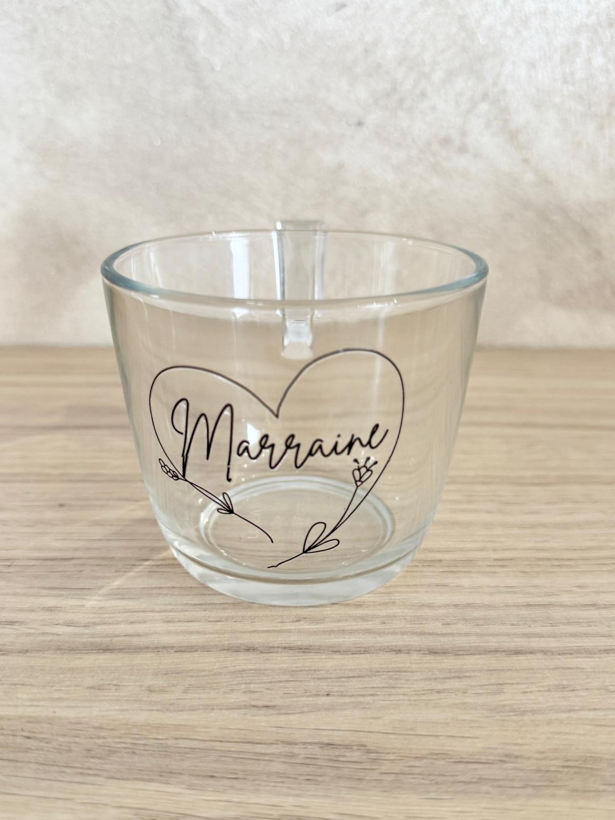 ☕ Tasses Personnalisées – Collection Cœur Fleuri 🌿❤️