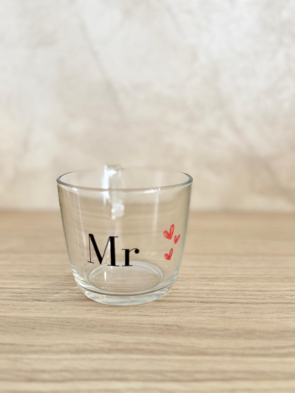 ☕ Tasses Personnalisées – Mr & Mrs ❤️