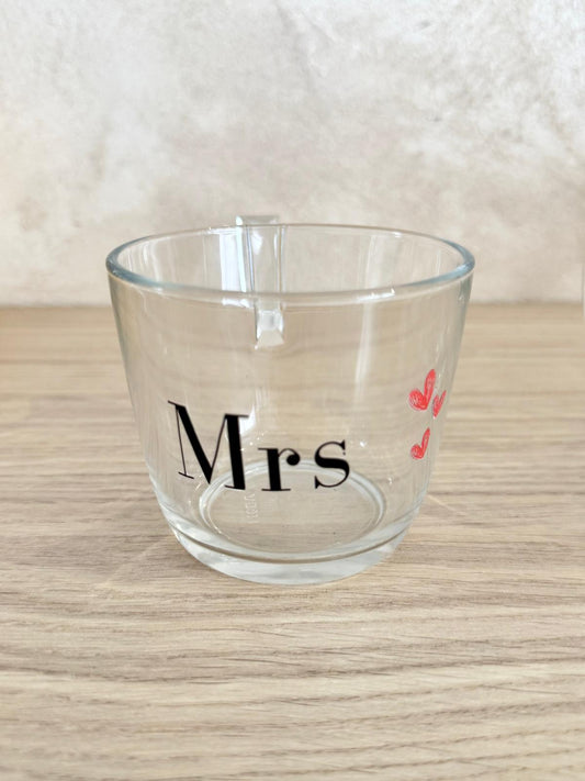 ☕ Personalized Mugs – Mr & Mrs ❤️