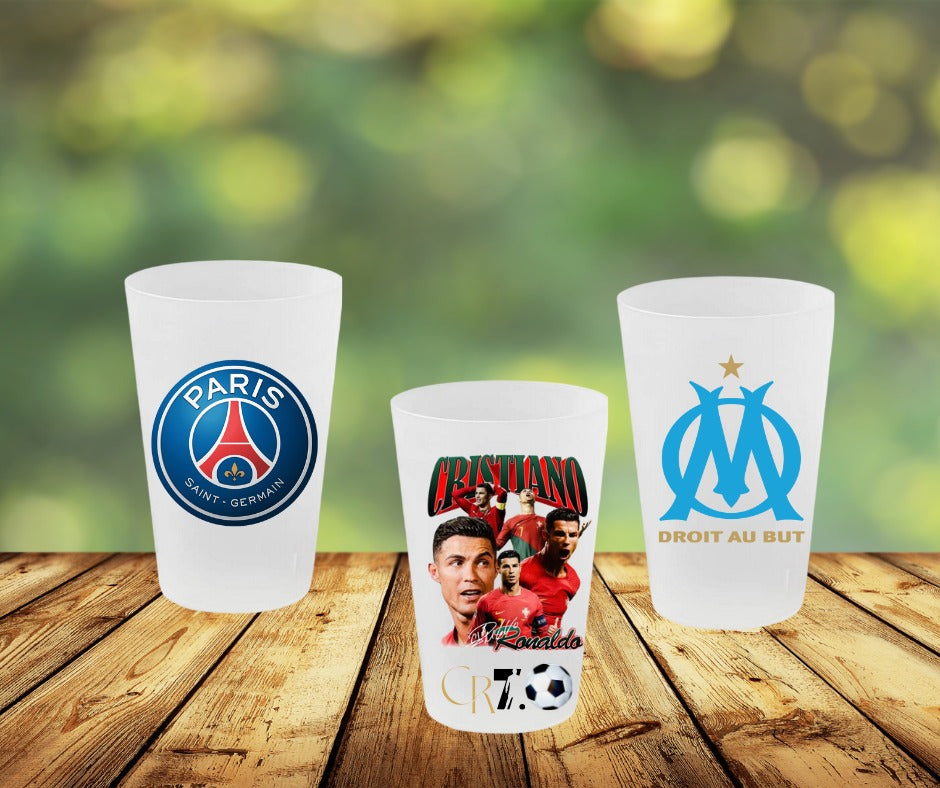 ⚽ Gobelets Réutilisables "Football"