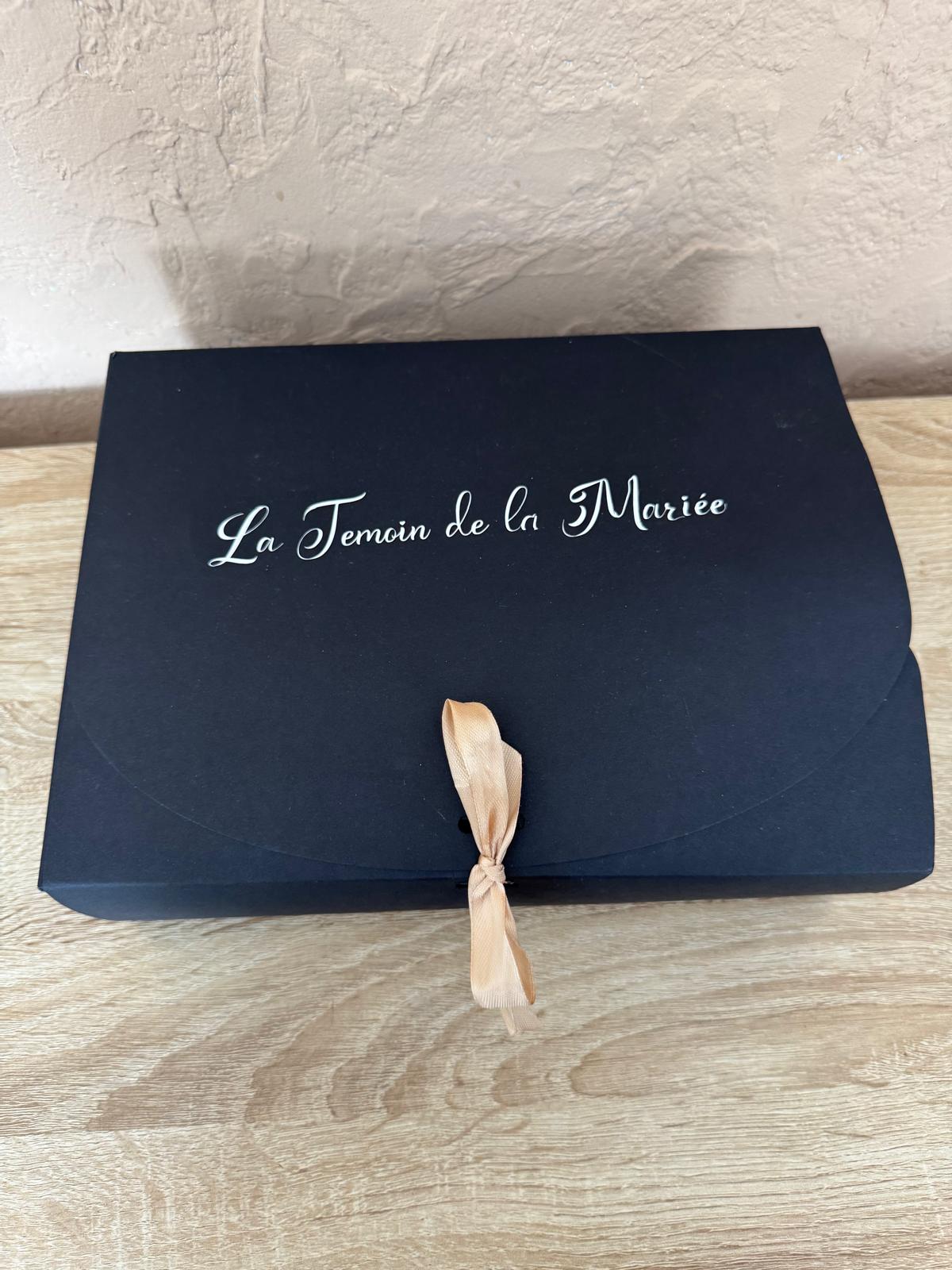 🎁 Boîte Cadeau de Mariage Personnalisée