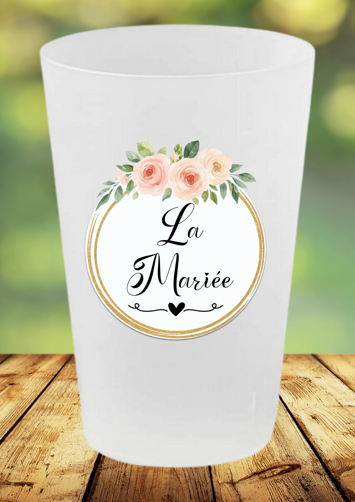 🥂 Gobelet Mariage Personnalisé – Team Mariée 💍