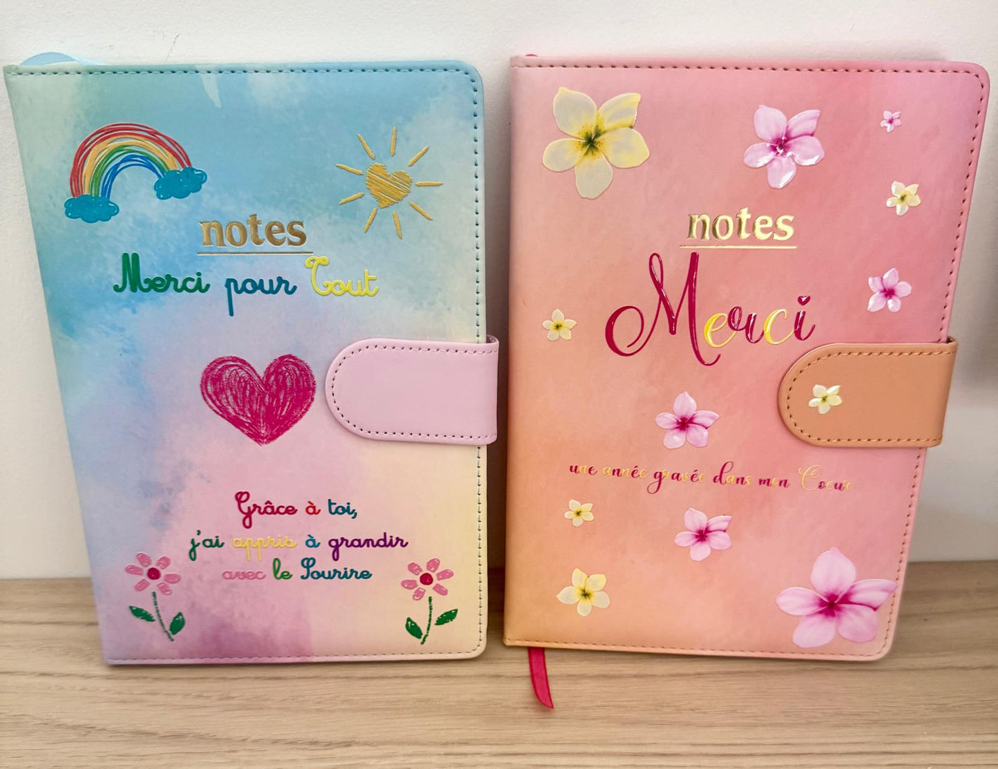 📒 Carnet de Notes "Merci Maîtresse"🌸🌈