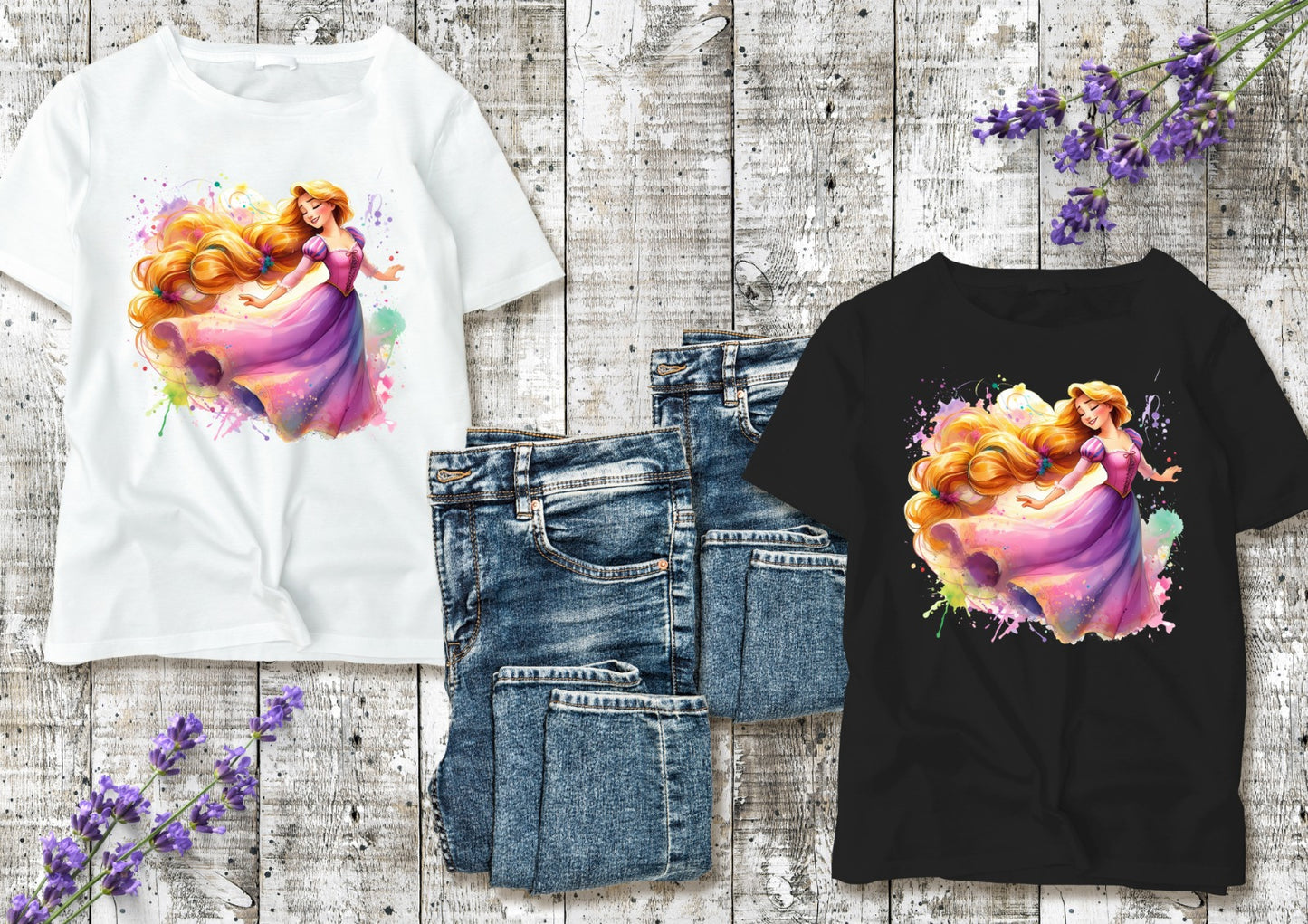 T-shirt enfant Raiponce