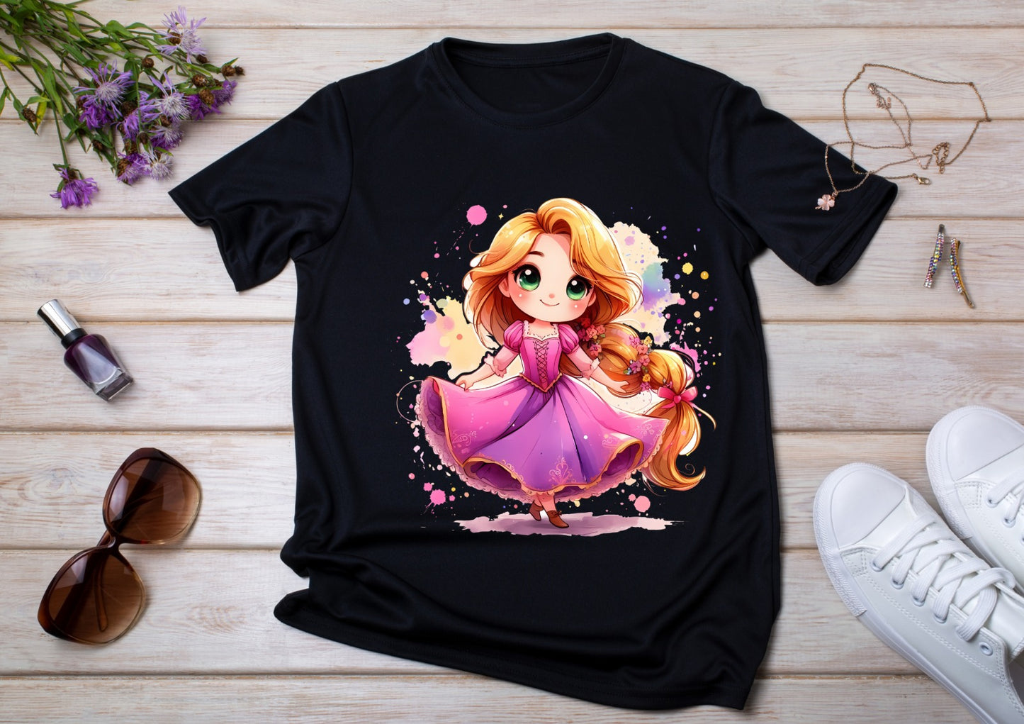 T-shirt enfant Raiponce
