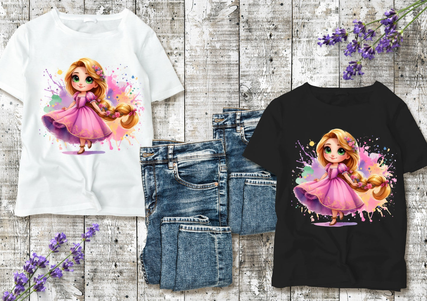 T-shirt enfant Raiponce
