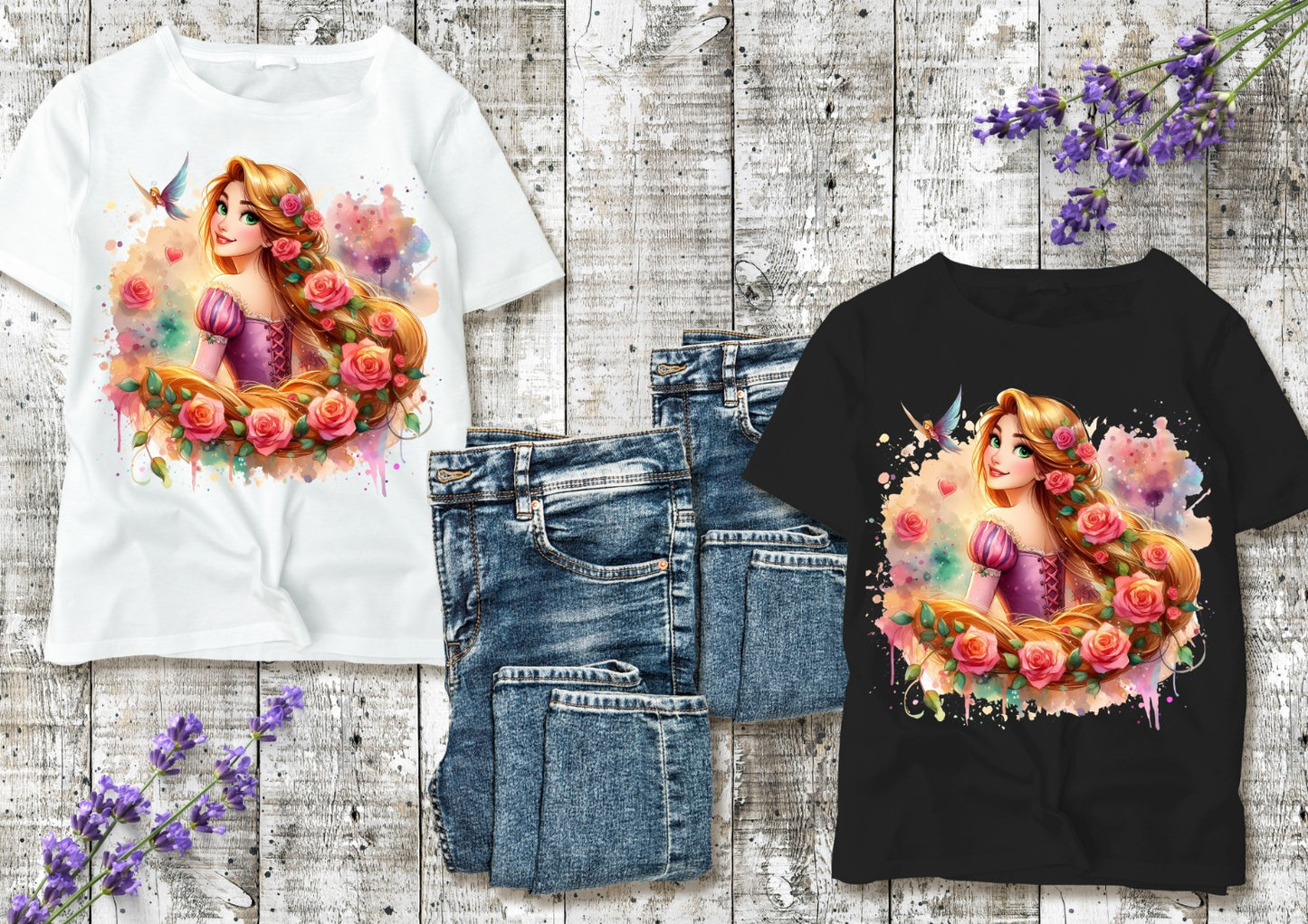 T-shirt enfant Raiponce