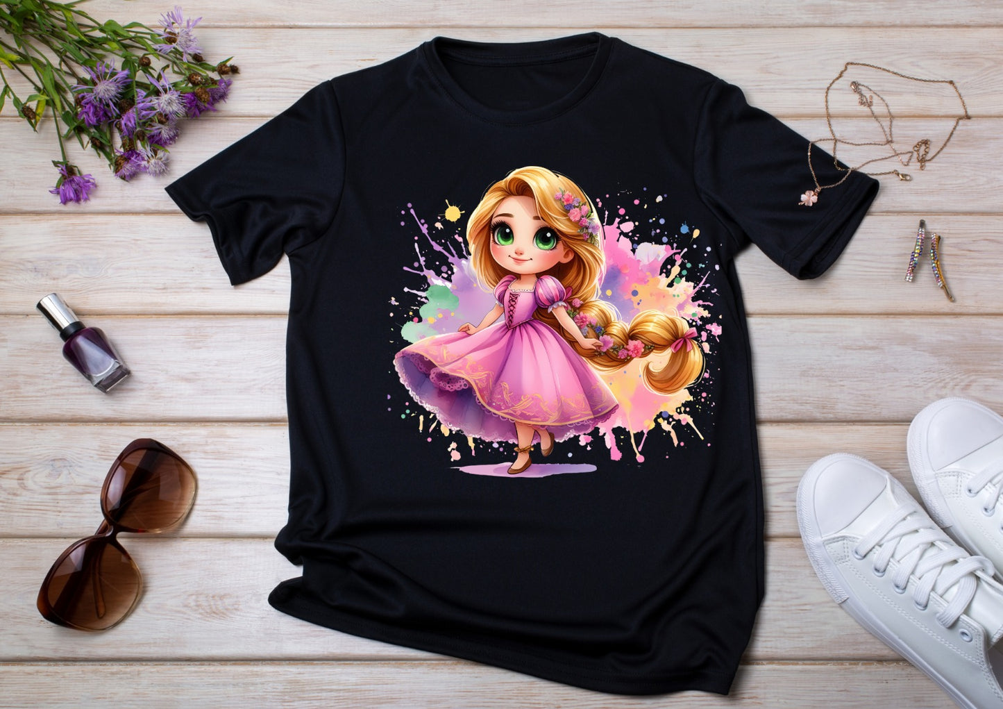 T-shirt enfant Raiponce