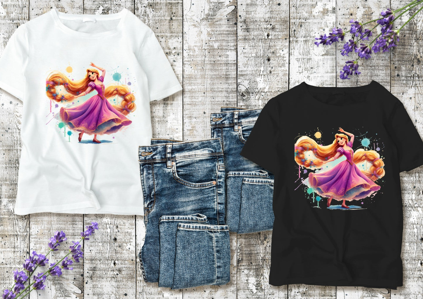 T-shirt enfant Raiponce