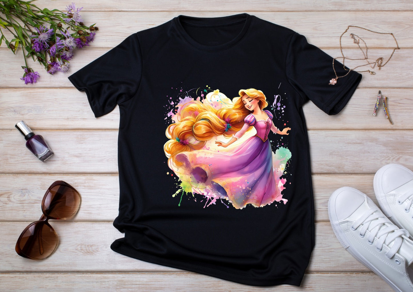T-shirt enfant Raiponce