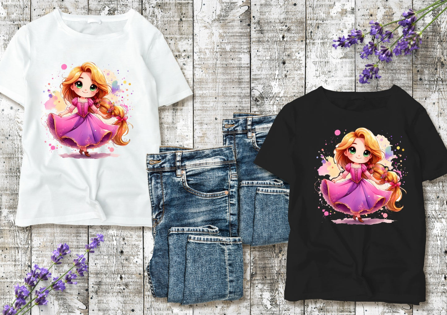 T-shirt enfant Raiponce