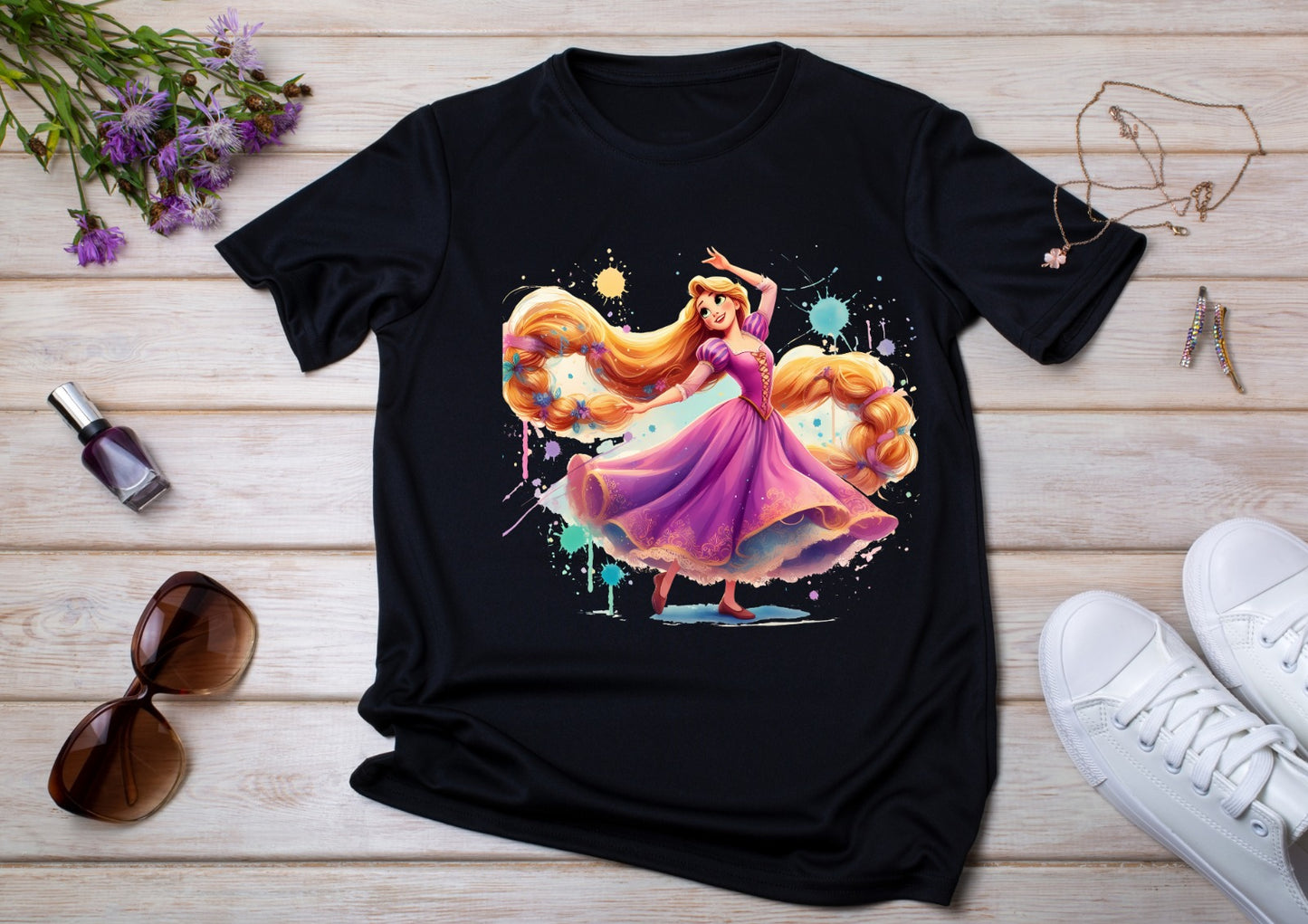 T-shirt enfant Raiponce