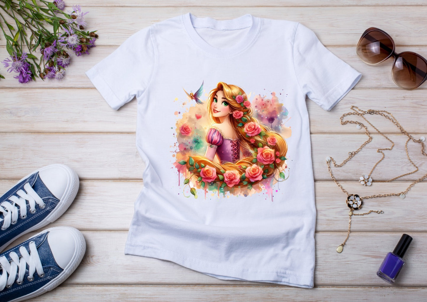 T-shirt enfant Raiponce