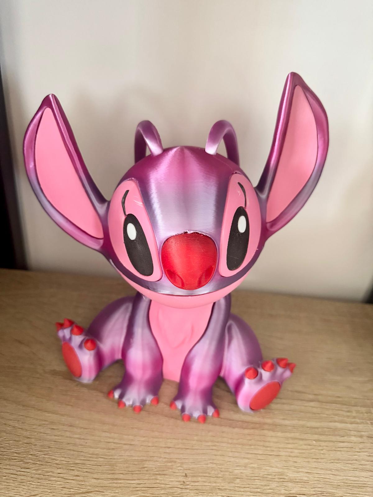 Figurine 3D Personnalisée – Stitch & Angel