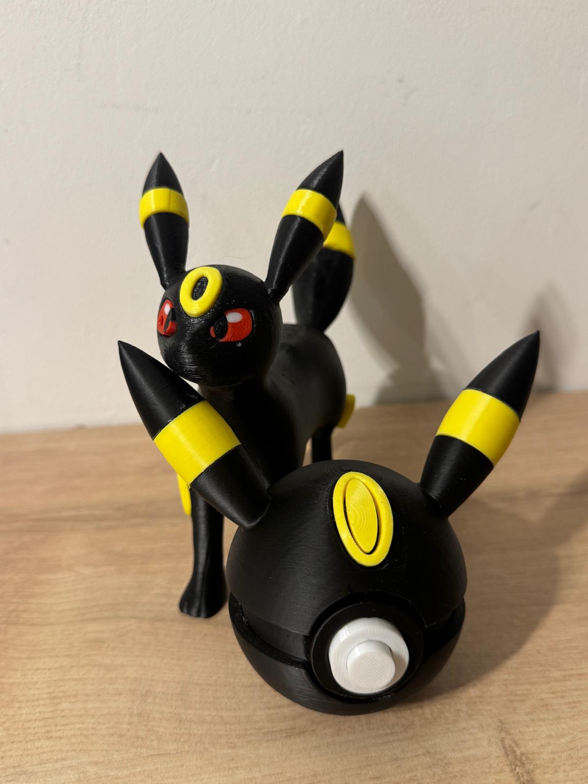 Pack Figurine Pokémon Umbreon + Pokéball assortie