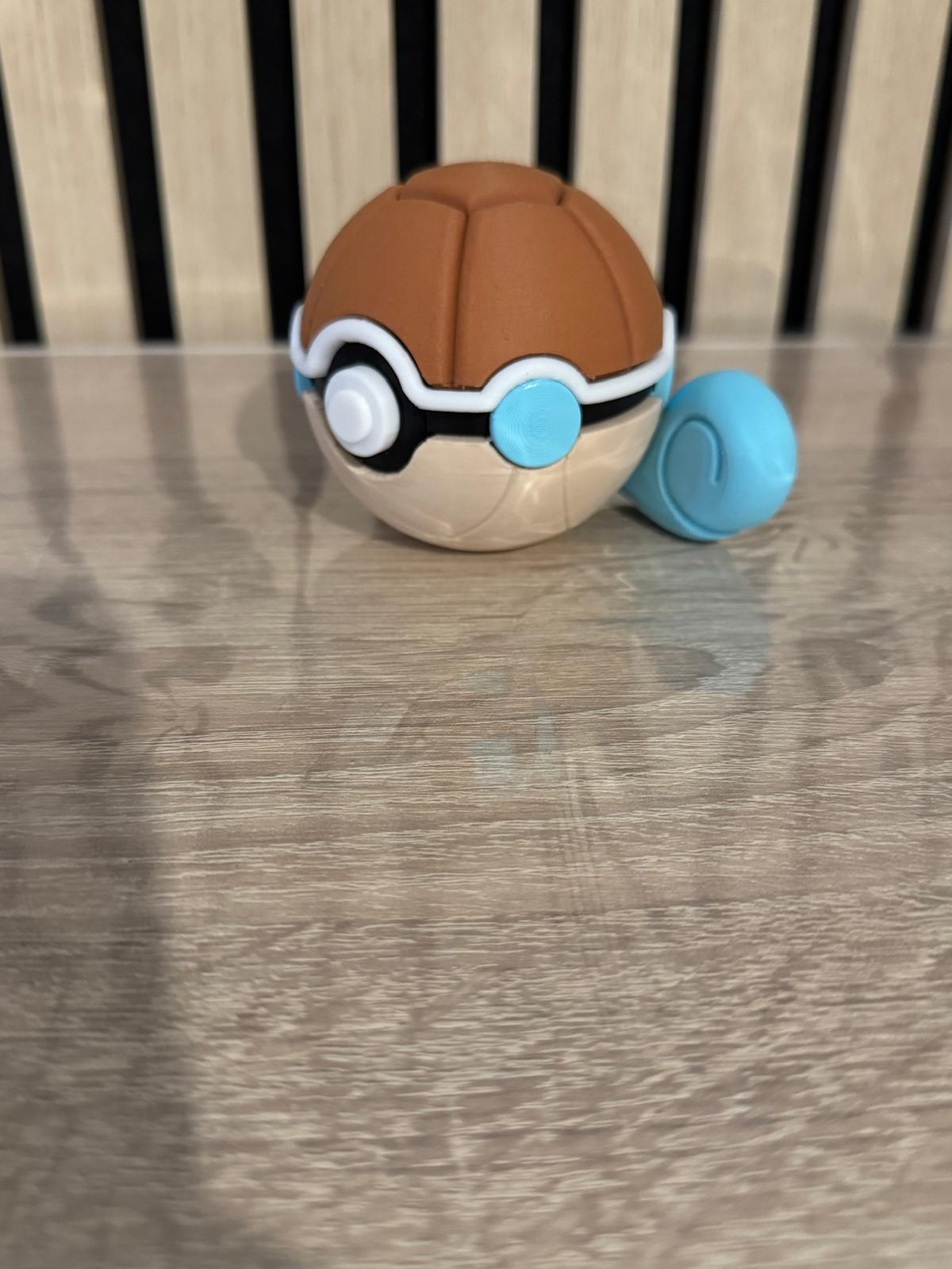 Pokéball Édition Spéciale – Style Carapuce (Squirtle)